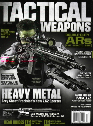 Tactical Life November 01, 2015 Issue Cover