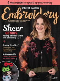 Creative-Machine-Embroidery September 01, 2022 Issue Cover