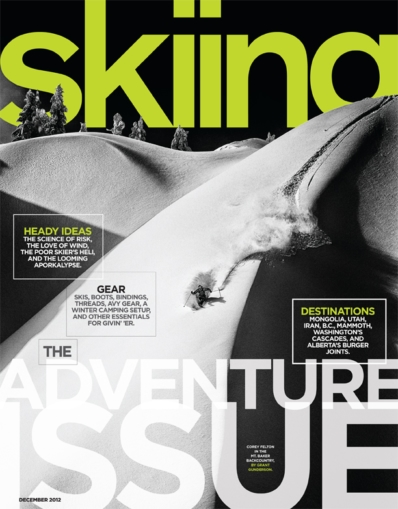 Skiing December 01, 2012 Issue Cover