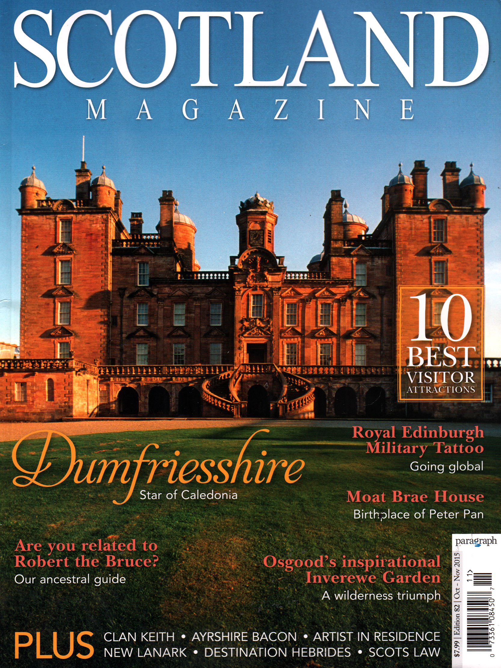 Scotland-Magazine October 01, 2015 Issue Cover