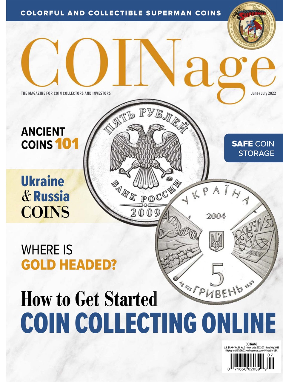 Coinage June 01, 2022 Issue Cover