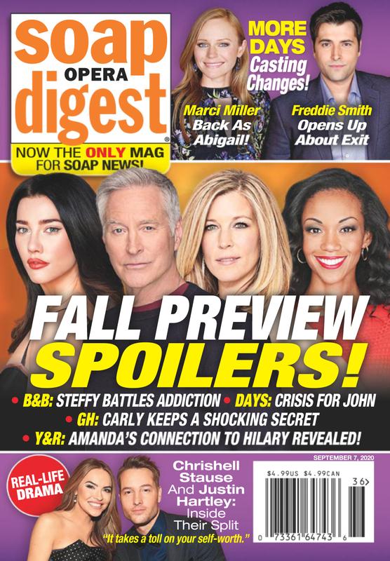 Soap-Opera-Digest September 07, 2020 Issue Cover