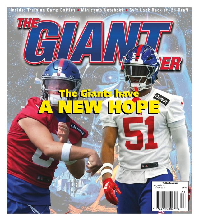 Giants-Insider August 01, 2025 Issue Cover