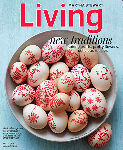 Martha-Stewart-Living April 01, 2013 Issue Cover