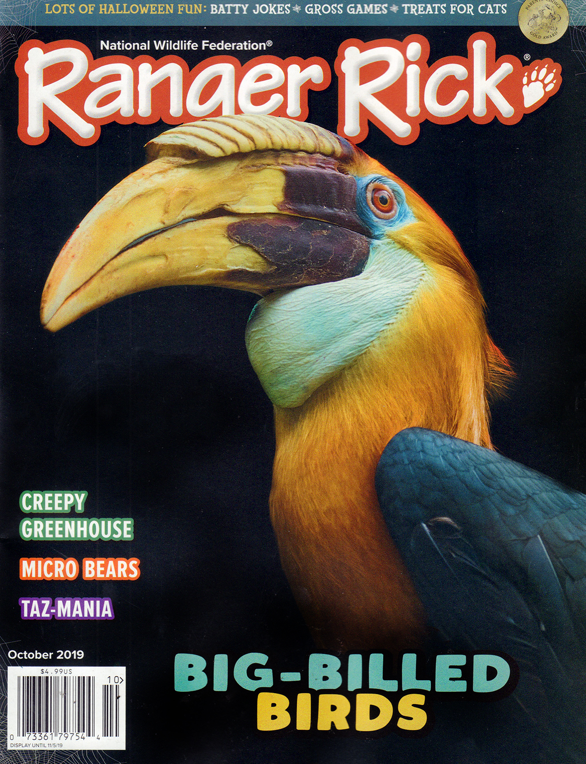 Ranger-Rick October 01, 2019 Issue Cover