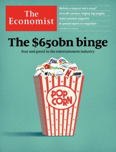 The Economist November 16, 2019 Issue Cover