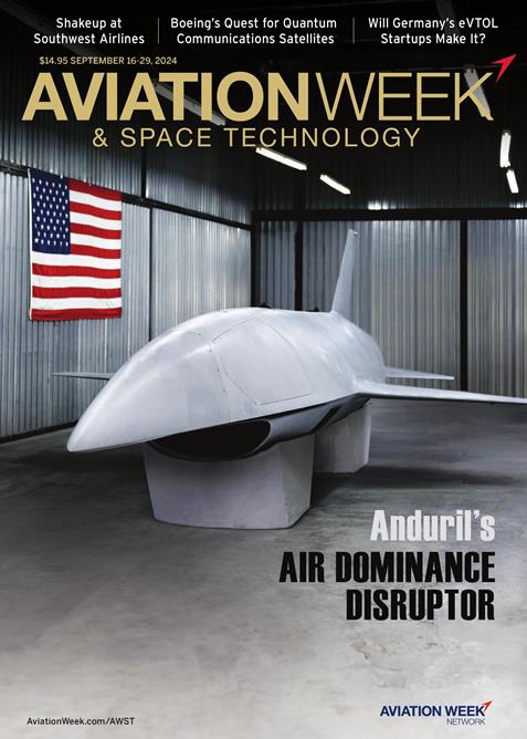 Aviation-Week-and-Space-Technology September 16, 2024 Issue Cover