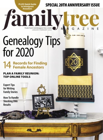 Family Tree January 01, 2020 Issue Cover