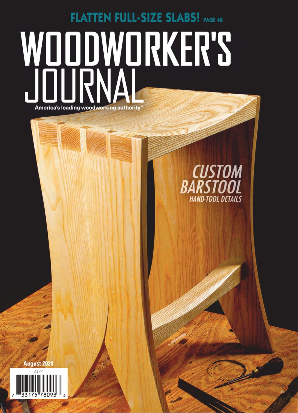 Woodworkers-Journal August 01, 2024 Issue Cover