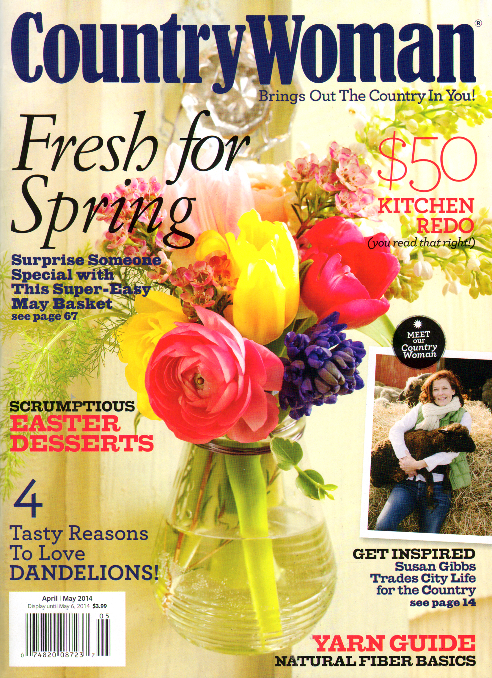 Country-Woman April 01, 2014 Issue Cover