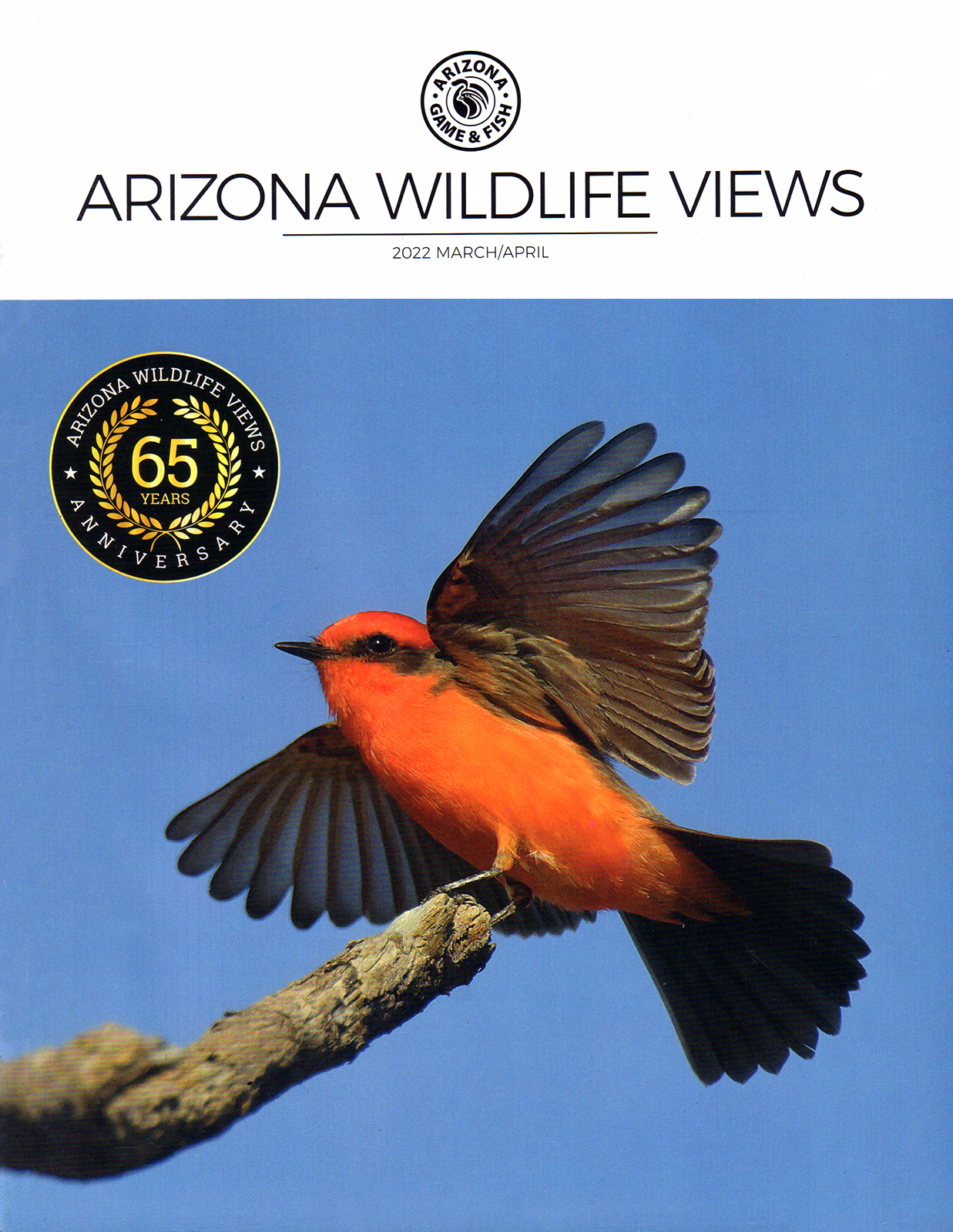 Arizona-Wildlife-Views March 01, 2022 Issue Cover