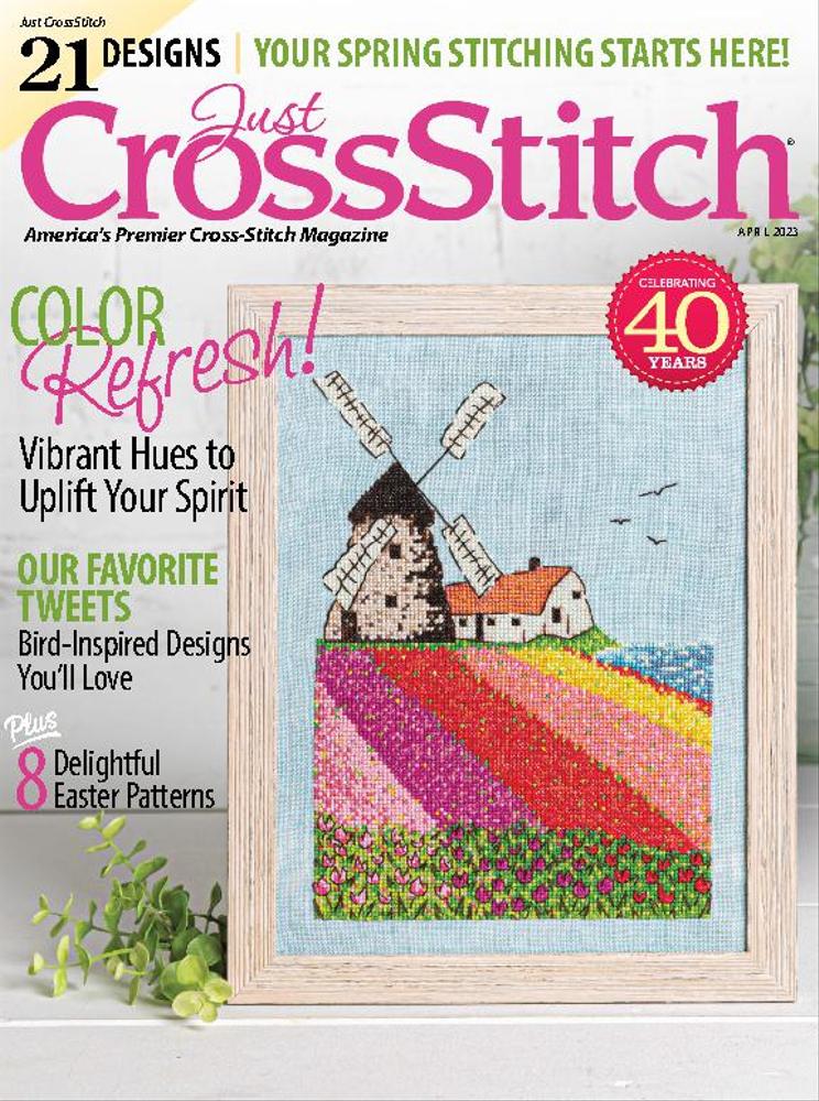 Just-CrossStitch April 01, 2023 Issue Cover