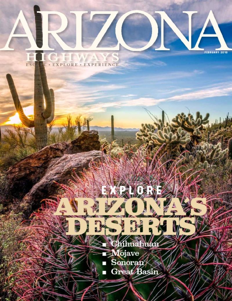 Arizona-Highways February 01, 2018 Issue Cover