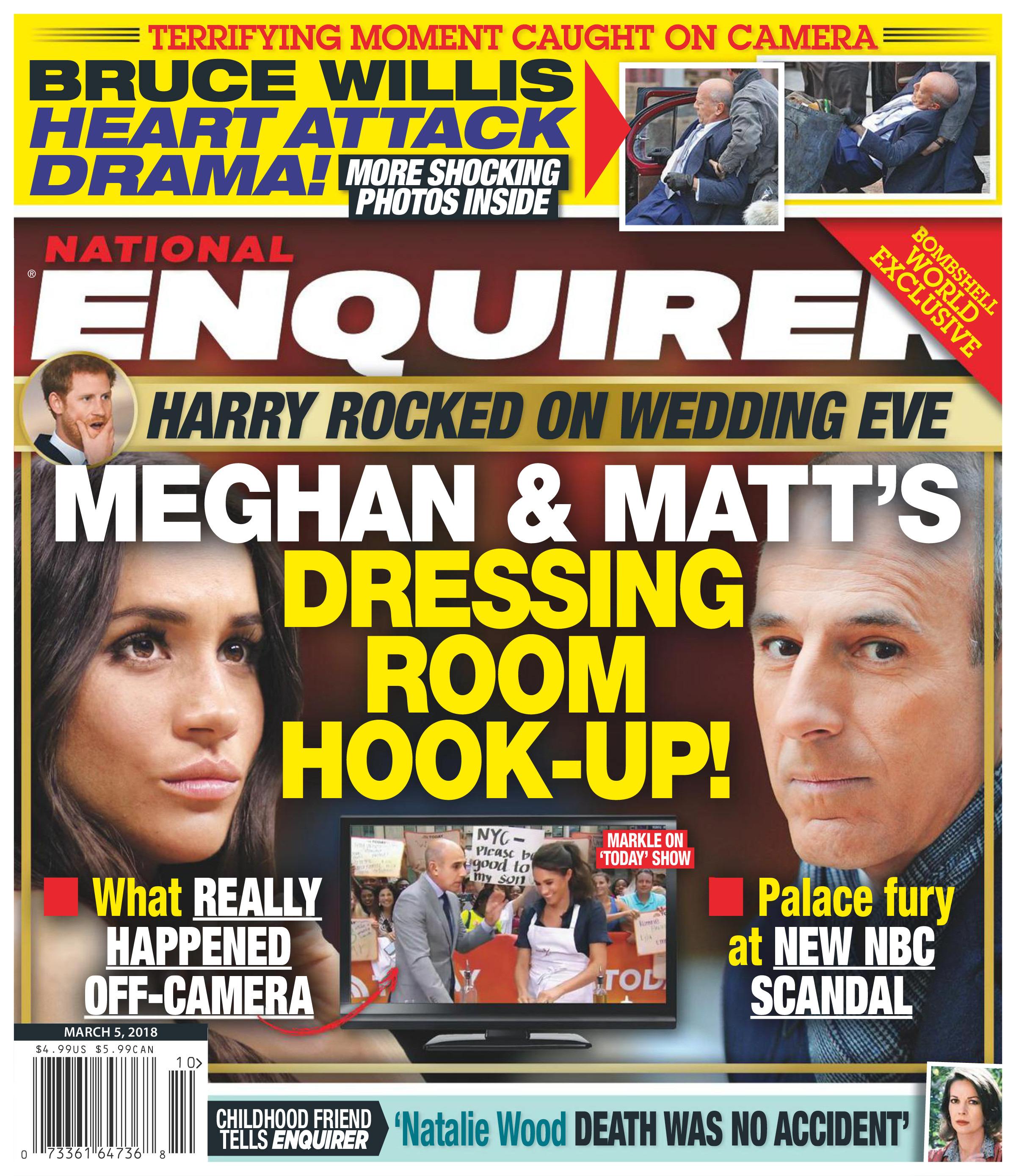 national-enquirer March 05, 2018 Issue Cover