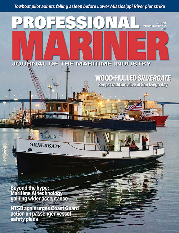 Professional-Mariner October 01, 2024 Issue Cover