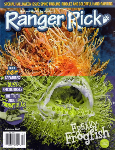 Ranger Rick October 01, 2016 Issue Cover