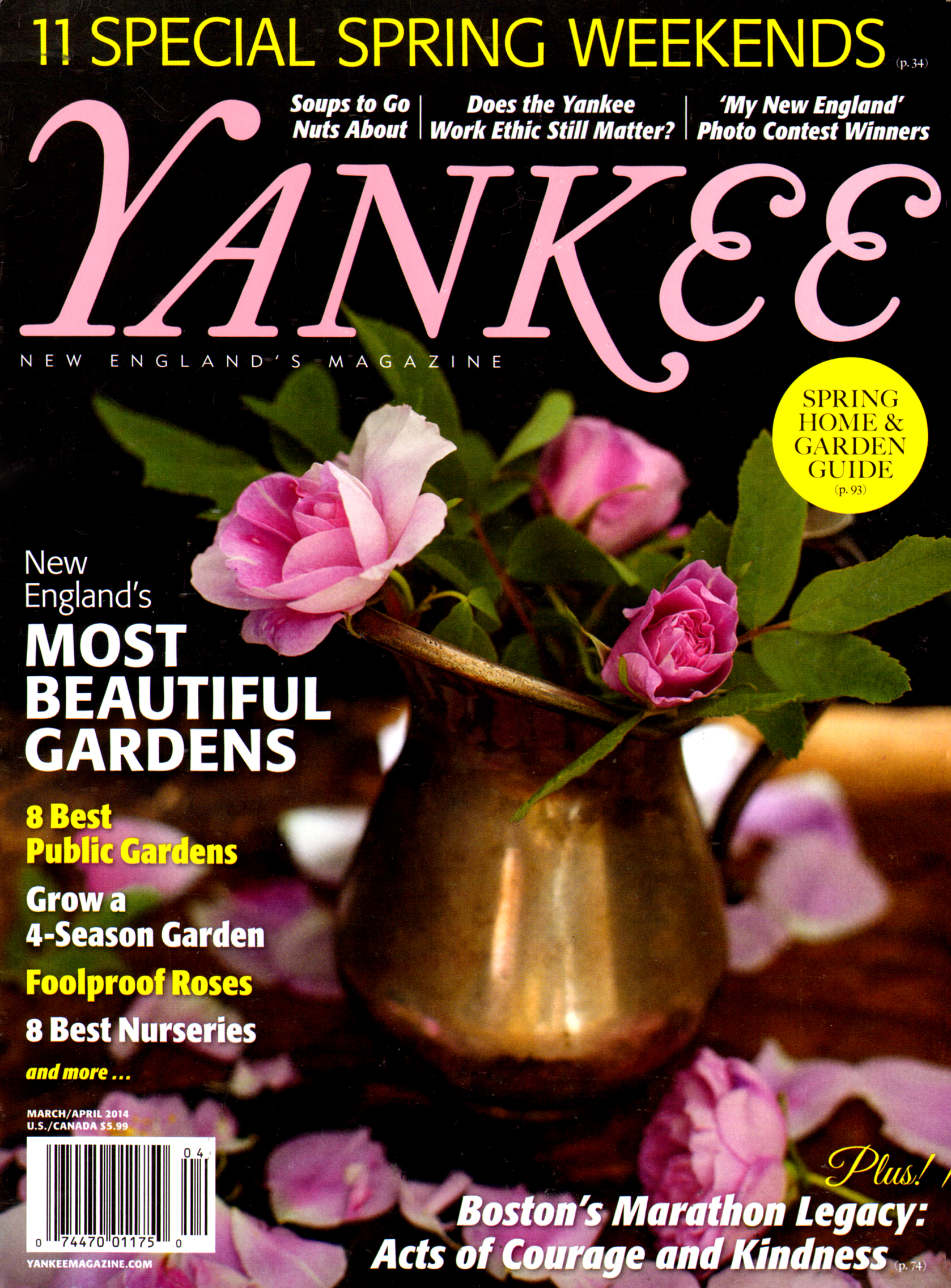 yankee March 01, 2014 Issue Cover
