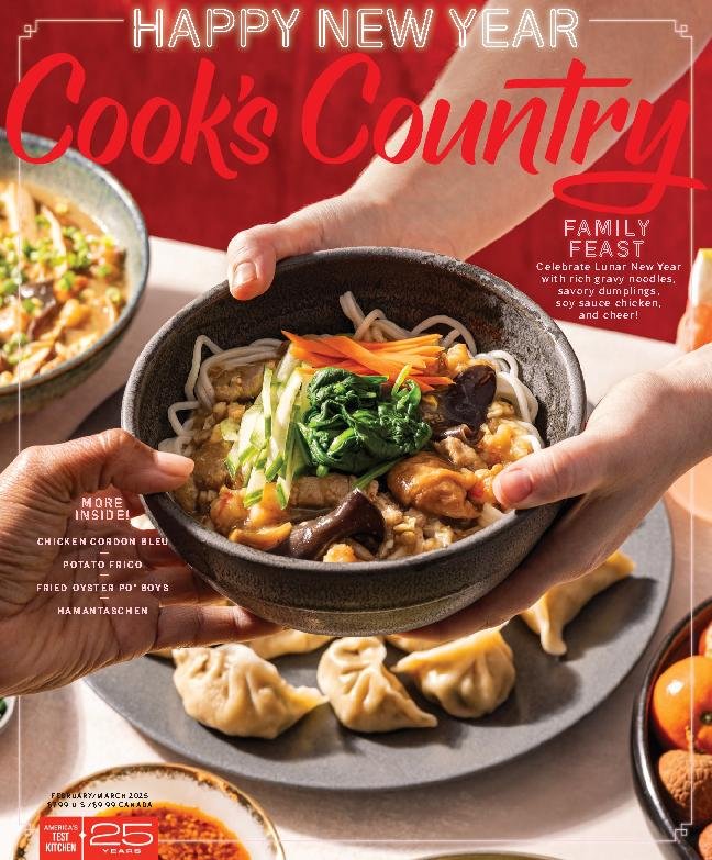 Cooks-Country February 01, 2025 Issue Cover