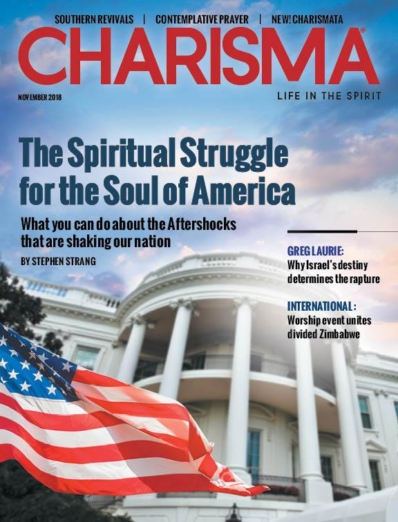 Charisma November 01, 2018 Issue Cover