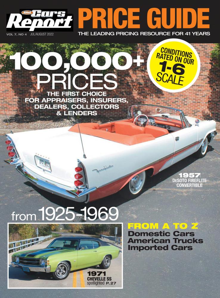 Old-Cars-Report-Price-Guide July 01, 2022 Issue Cover