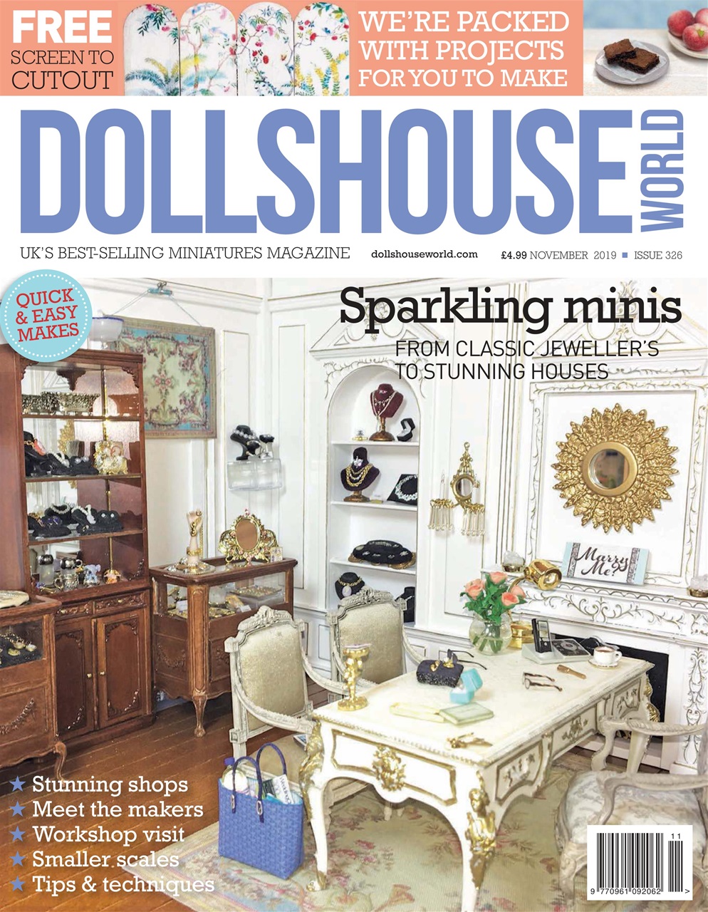 Dolls-House-World November 01, 2019 Issue Cover