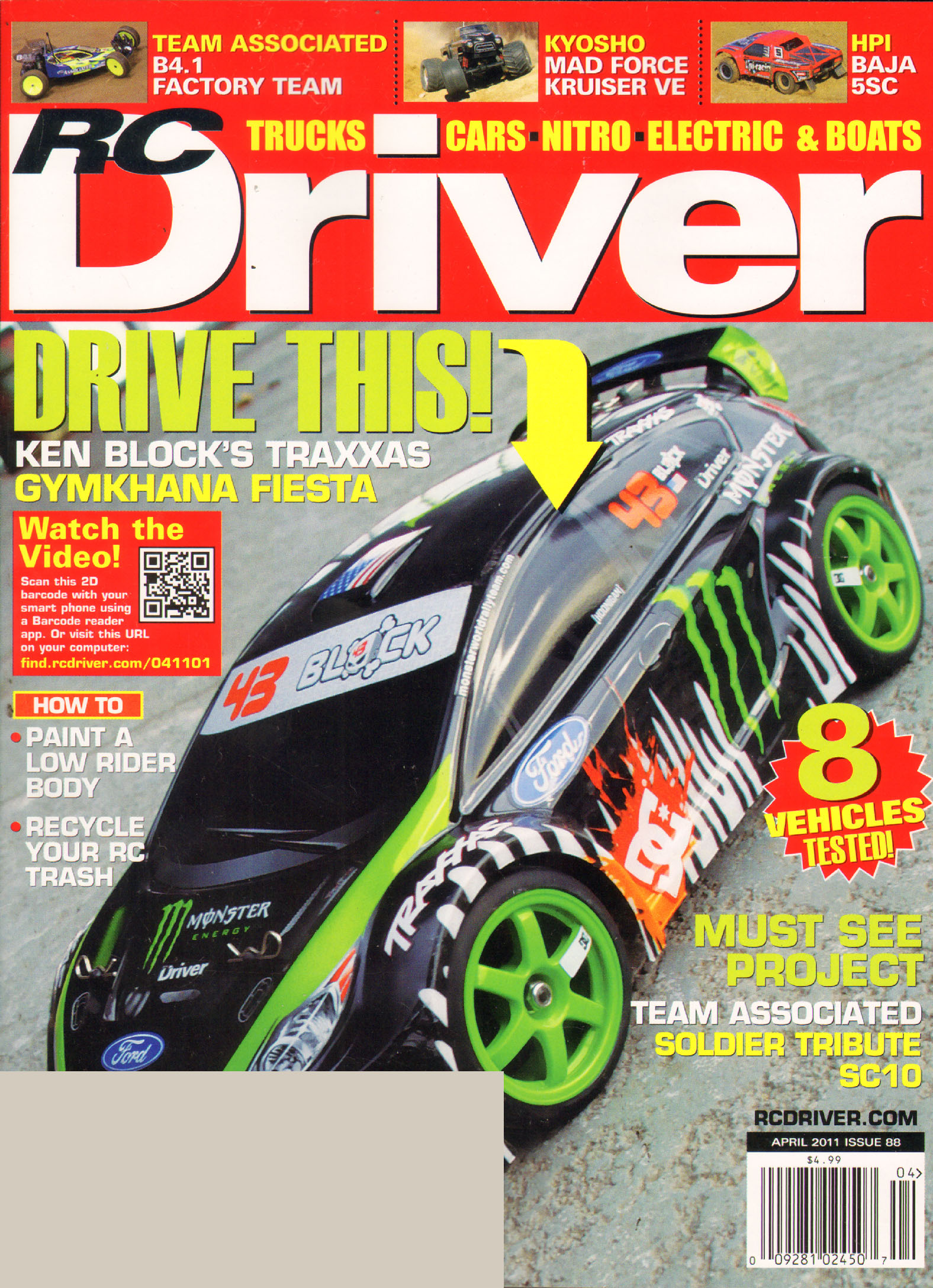 RC-Driver April 01, 2011 Issue Cover