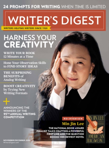 Writer's Digest November 01, 2026 Issue Cover