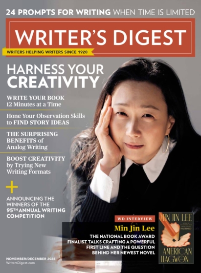 Writer's Digest November 01, 2026 Issue Cover