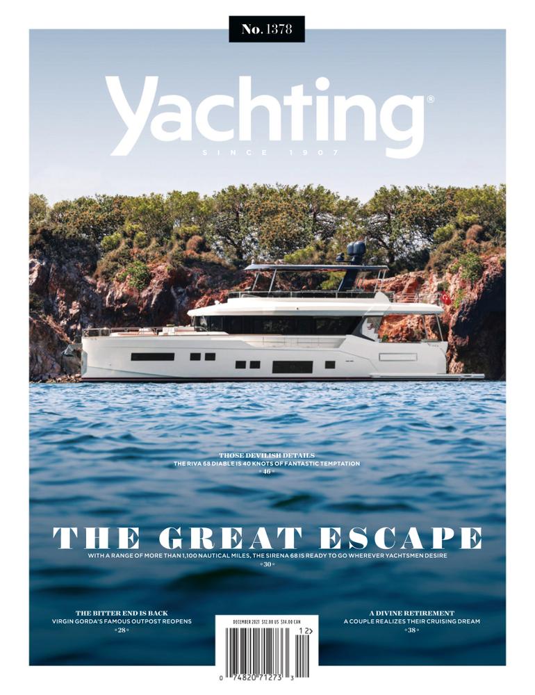 Yachting December 01, 2021 Issue Cover