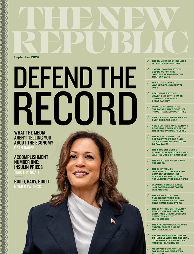 The-New-Republic September 01, 2024 Issue Cover