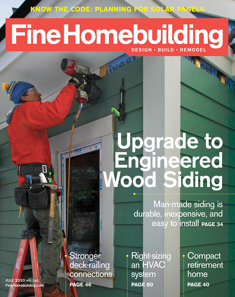 Fine-Homebuilding July 01, 2020 Issue Cover