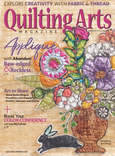 Quilting Arts June 01, 2019 Issue Cover