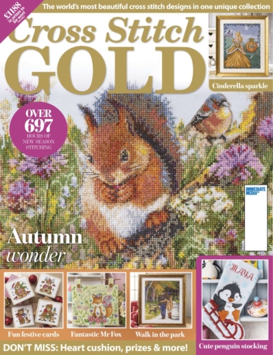 Cross Stitch Gold September 01, 2019 Issue Cover