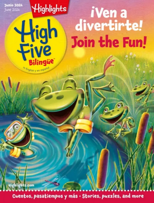 Highlights High Five Bilingue June 01, 2026 Issue Cover