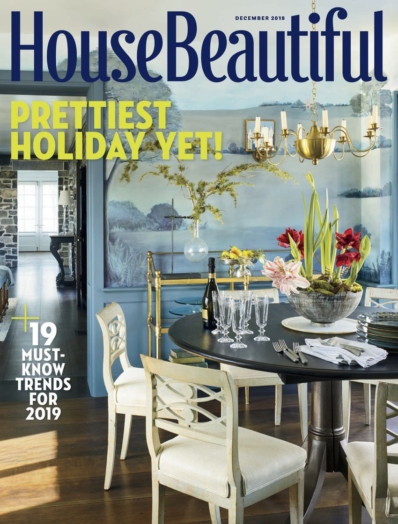 House Beautiful December 01, 2018 Issue Cover
