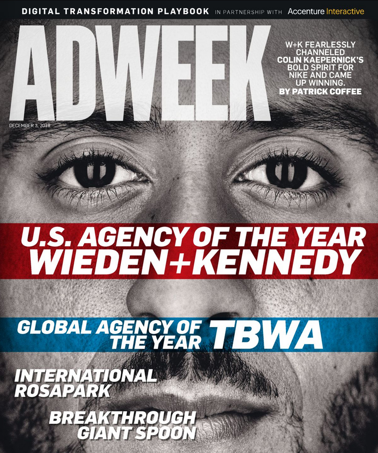 Adweek December 03, 2018 Issue Cover