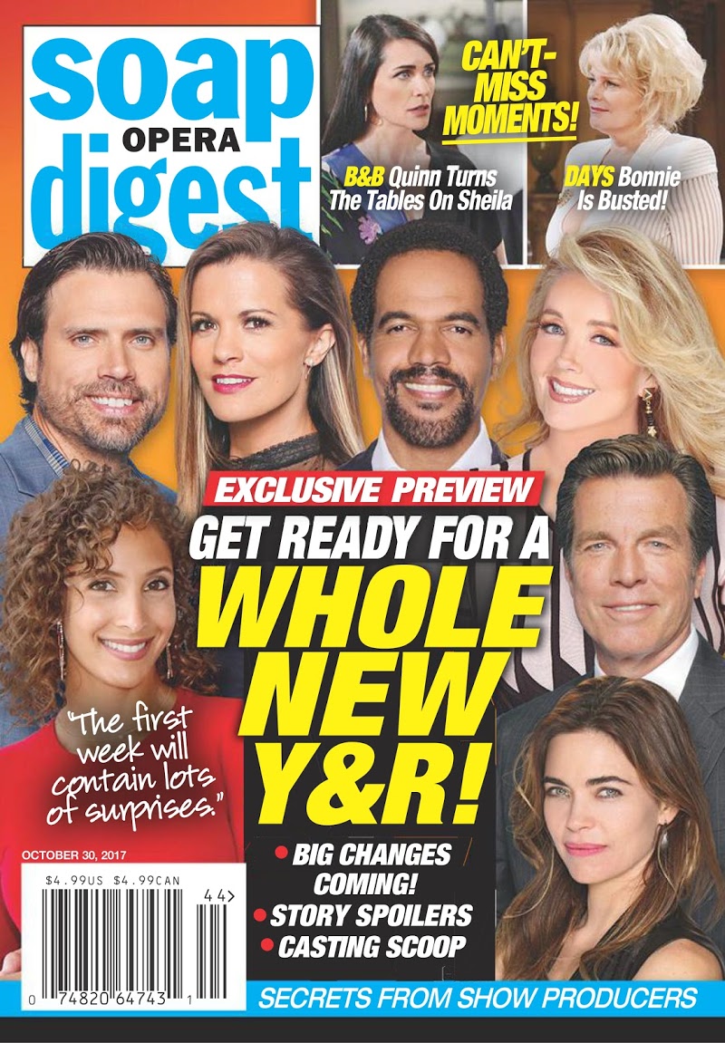 soap-opera-digest October 30, 2017 Issue Cover
