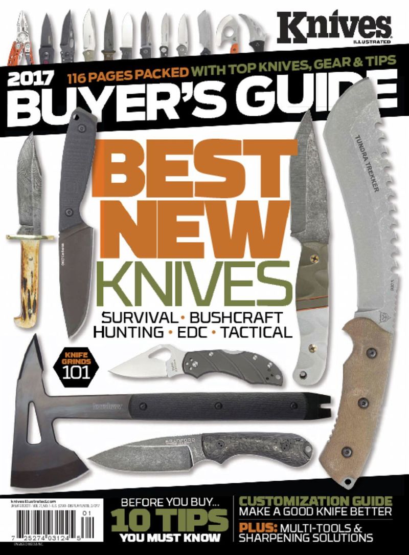 Knives-Illustrated January 01, 2017 Issue Cover