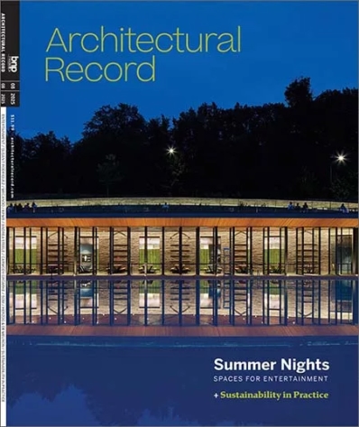 Architectural Record August 01, 2025 Issue Cover