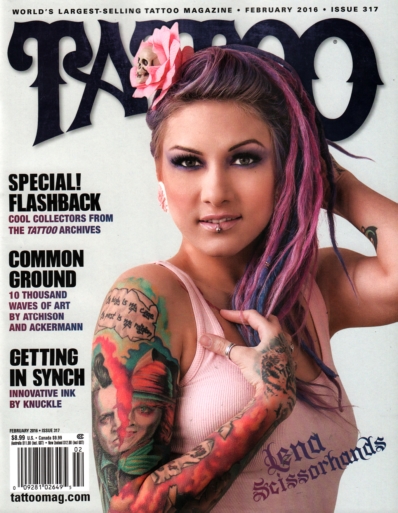 Tattoo February 01, 2016 Issue Cover