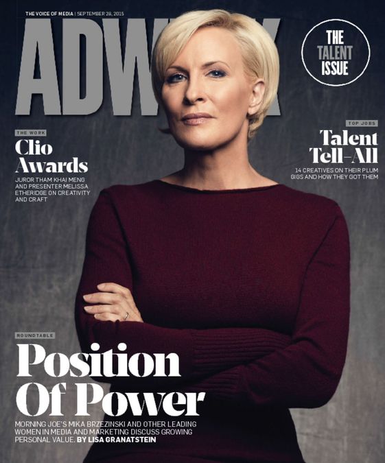 Adweek September 28, 2015 Issue Cover