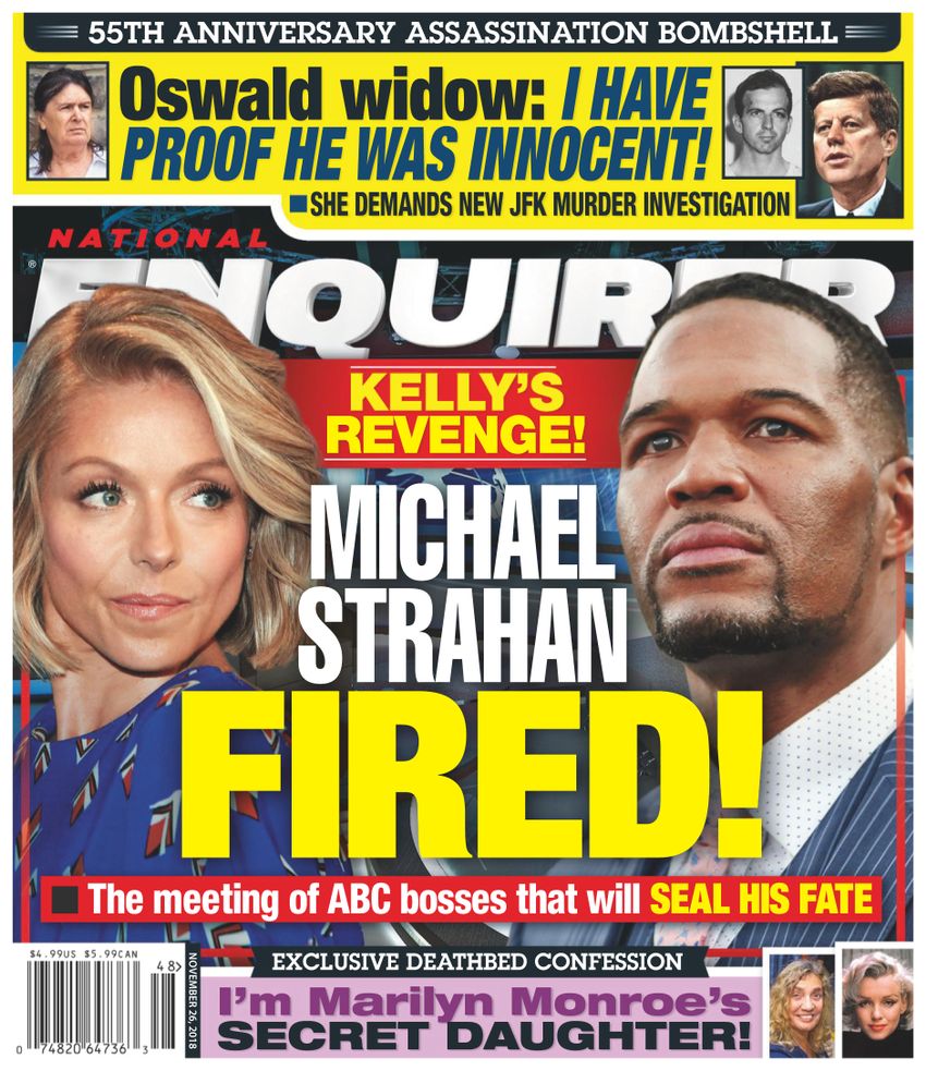 National-Enquirer November 26, 2018 Issue Cover