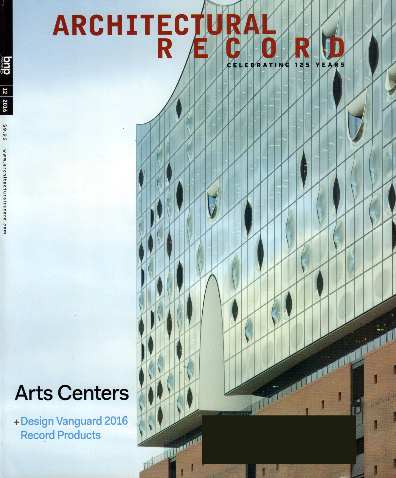 Architectural-Record December 01, 2016 Issue Cover