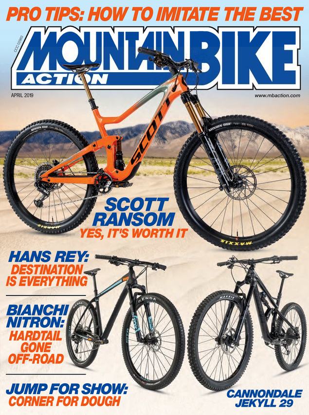 Mountain-Bike-Action April 01, 2019 Issue Cover