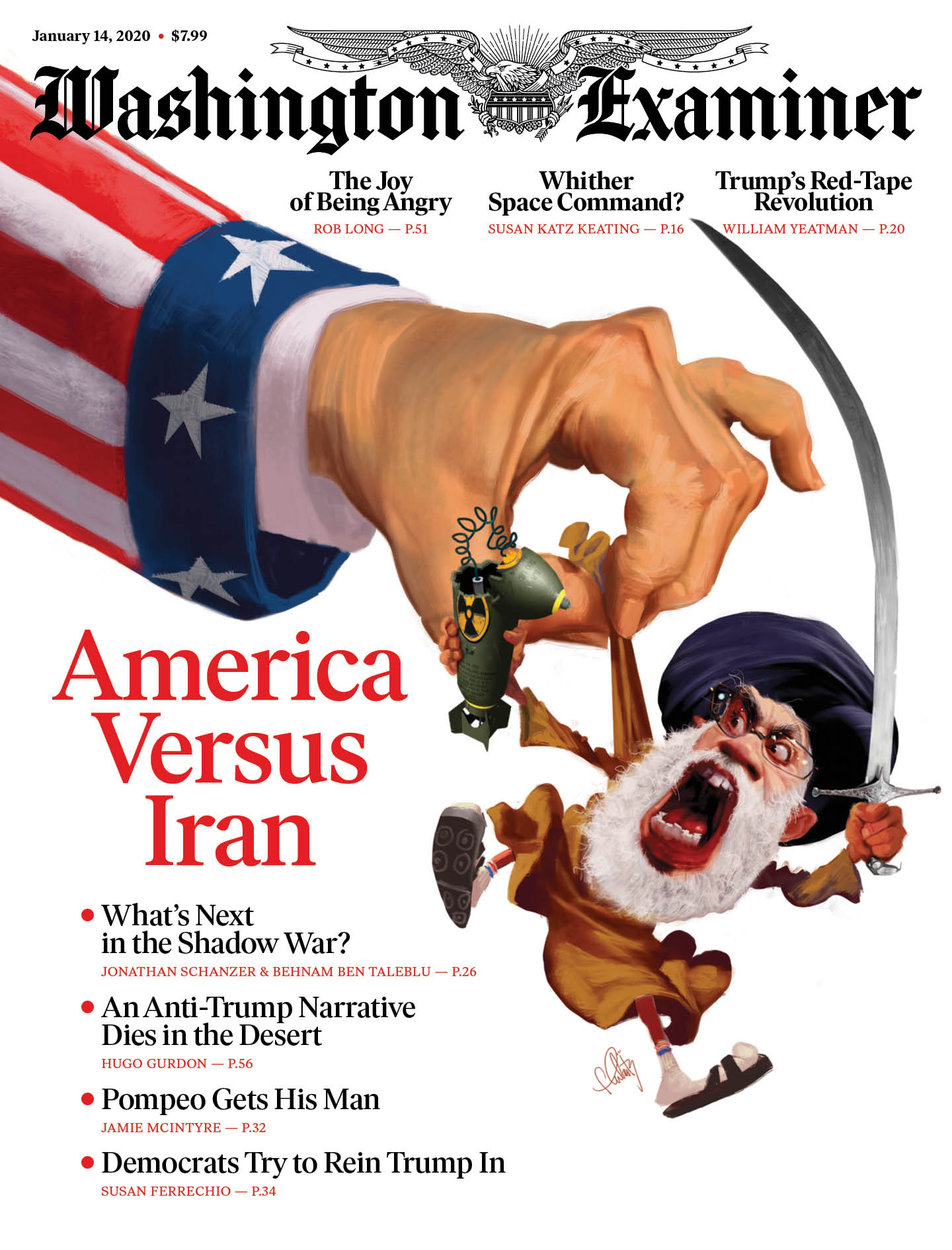 Washington-Examiner January 14, 2020 Issue Cover