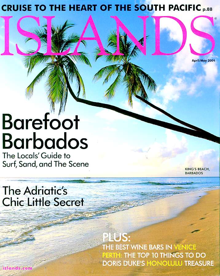 Islands April 01, 2004 Issue Cover