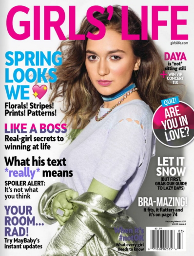 Girls' Life February 01, 2017 Issue Cover