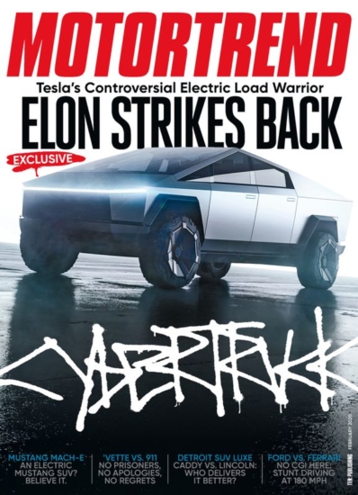 Motor Trend February 01, 2020 Issue Cover