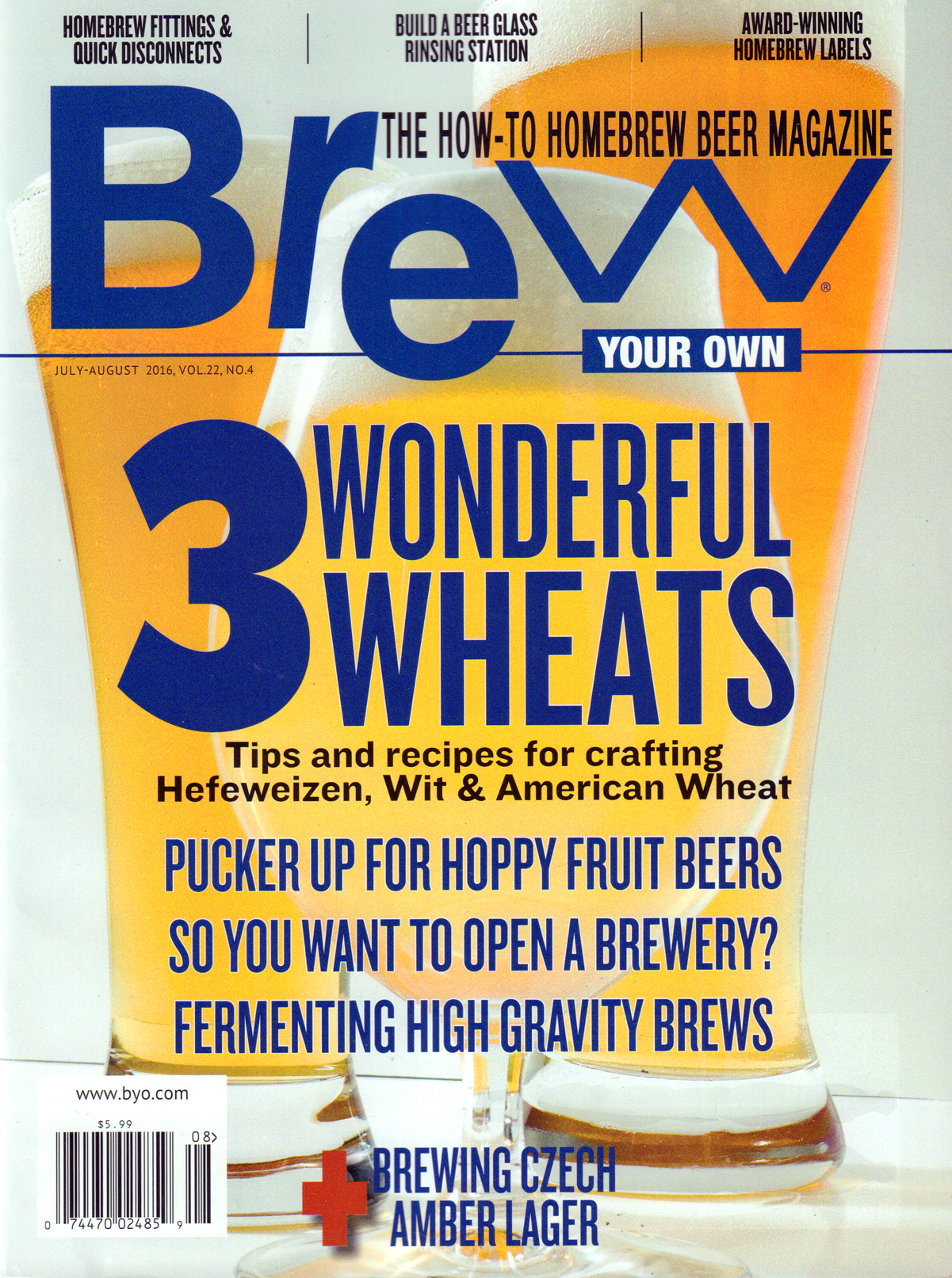 Brew-Your-Own July 01, 2016 Issue Cover