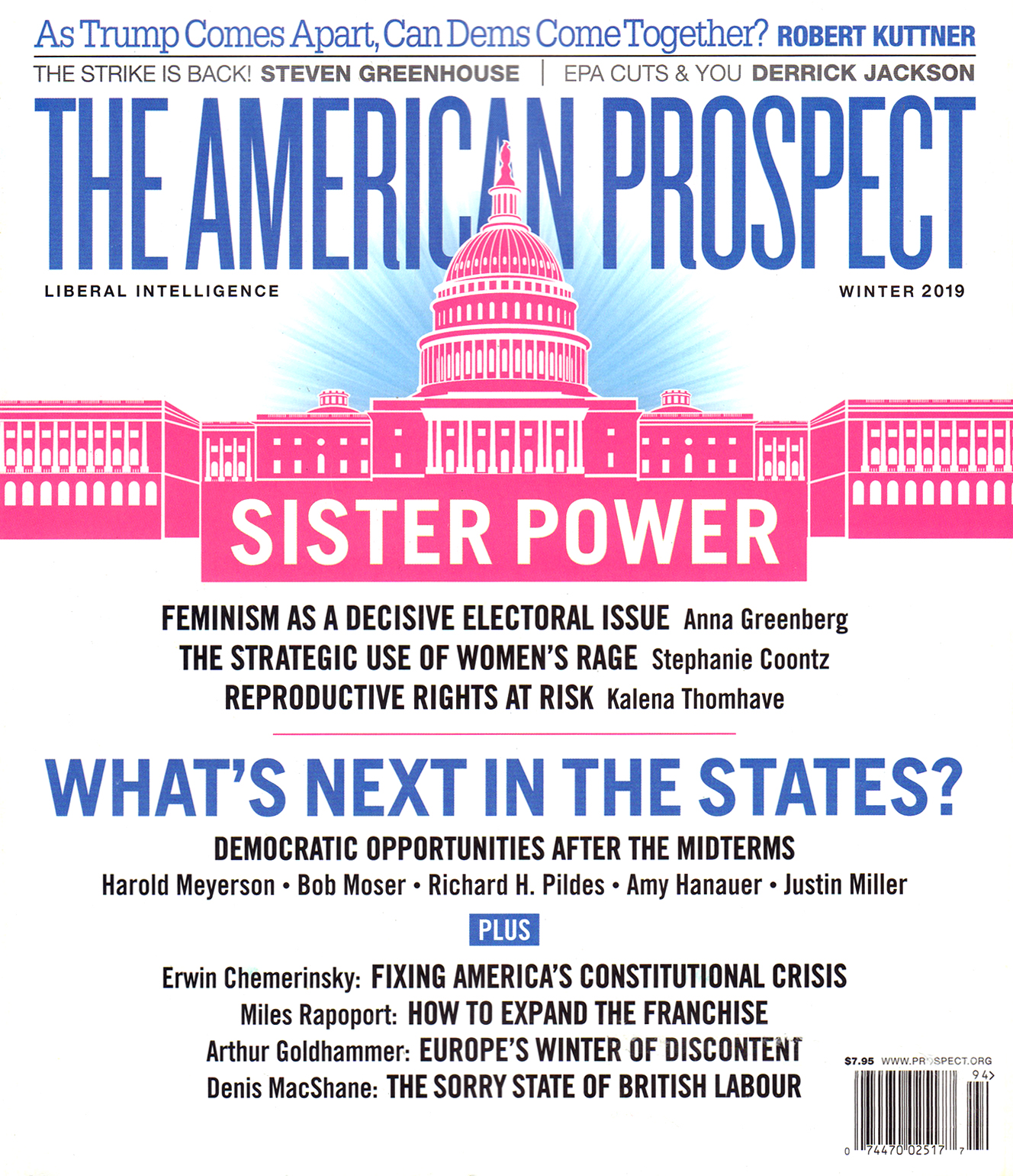 The-American-Prospect January 01, 2019 Issue Cover